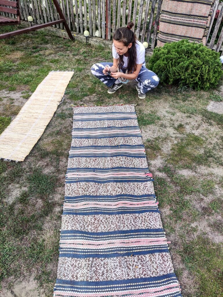 Tkactwo na Kurpiach we wsi Tartak